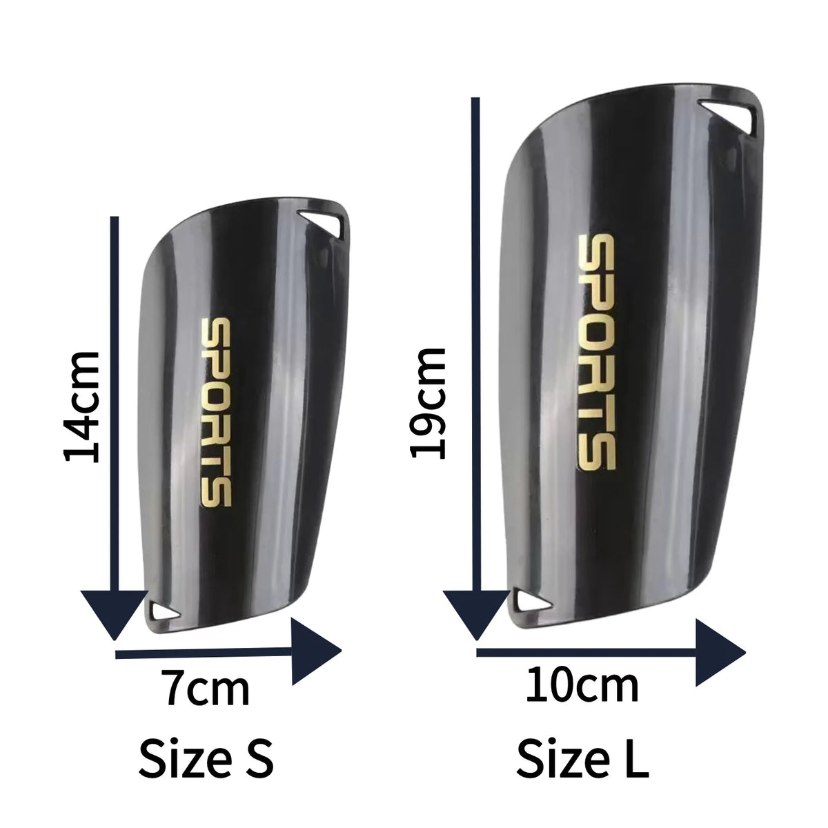 UNOBALL Performance Soccer Shin Guards – Lightweight Protective Guards