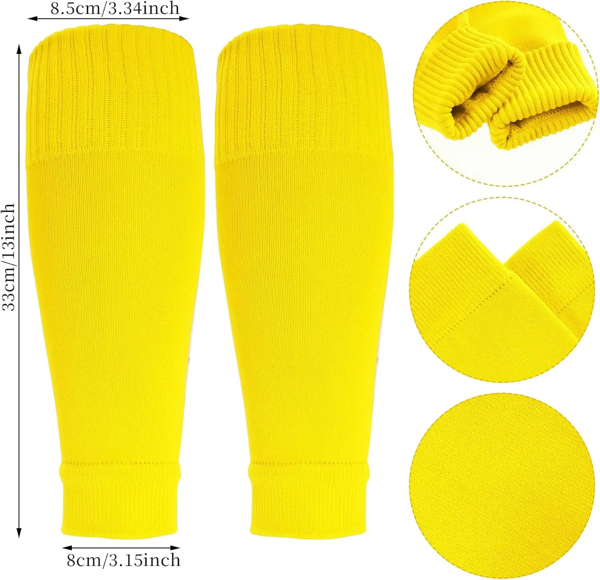 UNOBALL Performance Soccer Leg Sleeves – Shin Guard Sleeves