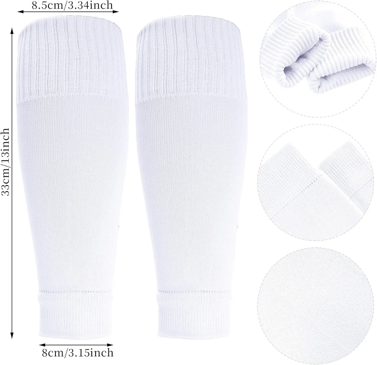 UNOBALL Performance Soccer Leg Sleeves – Shin Guard Sleeves