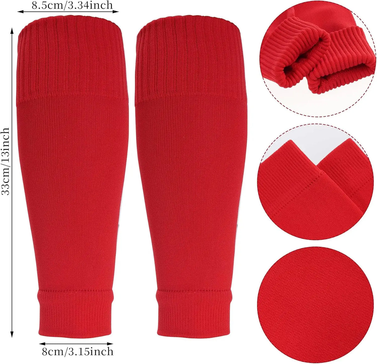 UNOBALL Performance Soccer Leg Sleeves – Shin Guard Sleeves